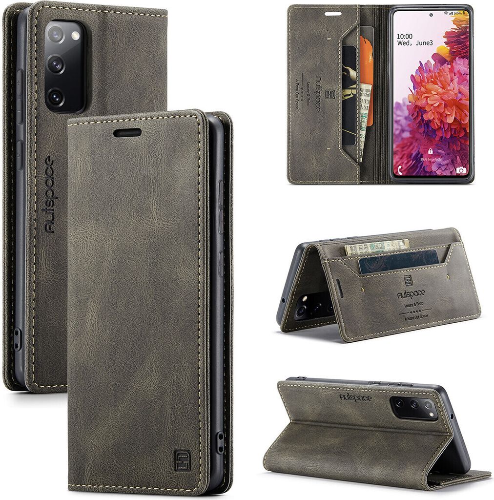 Samsung Galaxy S20 FE Case, RetroPolyuréthaneLeather Case, Image du produit 