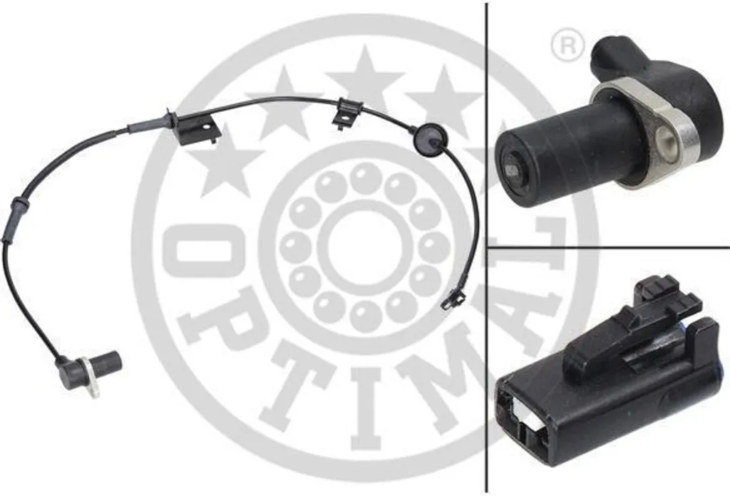 Sensore OPTIMAL ABS velocità ruota anteriore sinistra per HYUNDAI SANTA FÉ II (CM) 06-S500