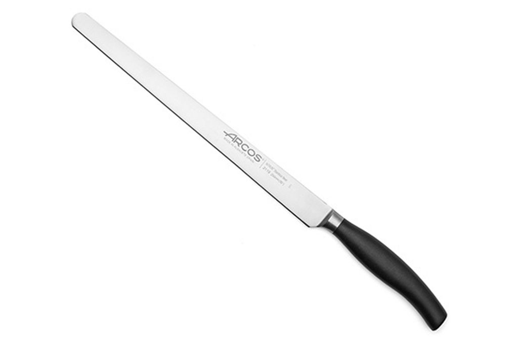 Arcos Schinkenmesser aus der Serie Clara, 25 cm lange Klinge aus rostfreiem NITRUM und Griff aus Polypropylen (PP).