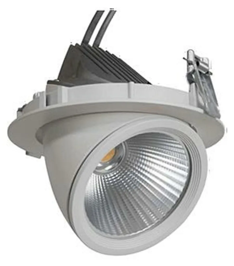 Downlight LED directionnel CRI90+ avec faisceau spot de 24°