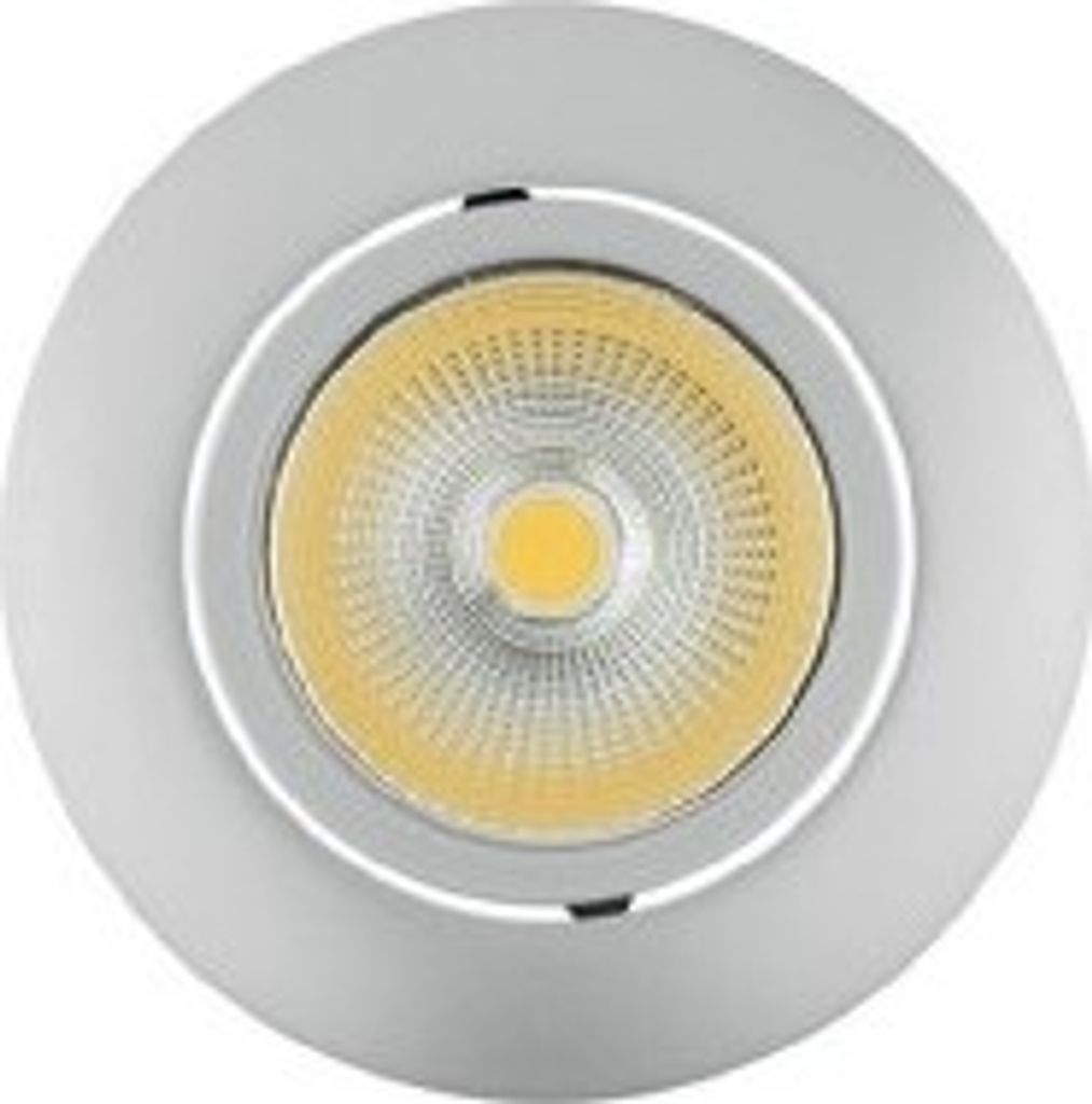nobilé LED-Deckeneinbaustrahler LB25 5068 ECO Flat chrom-matt 8W BIO