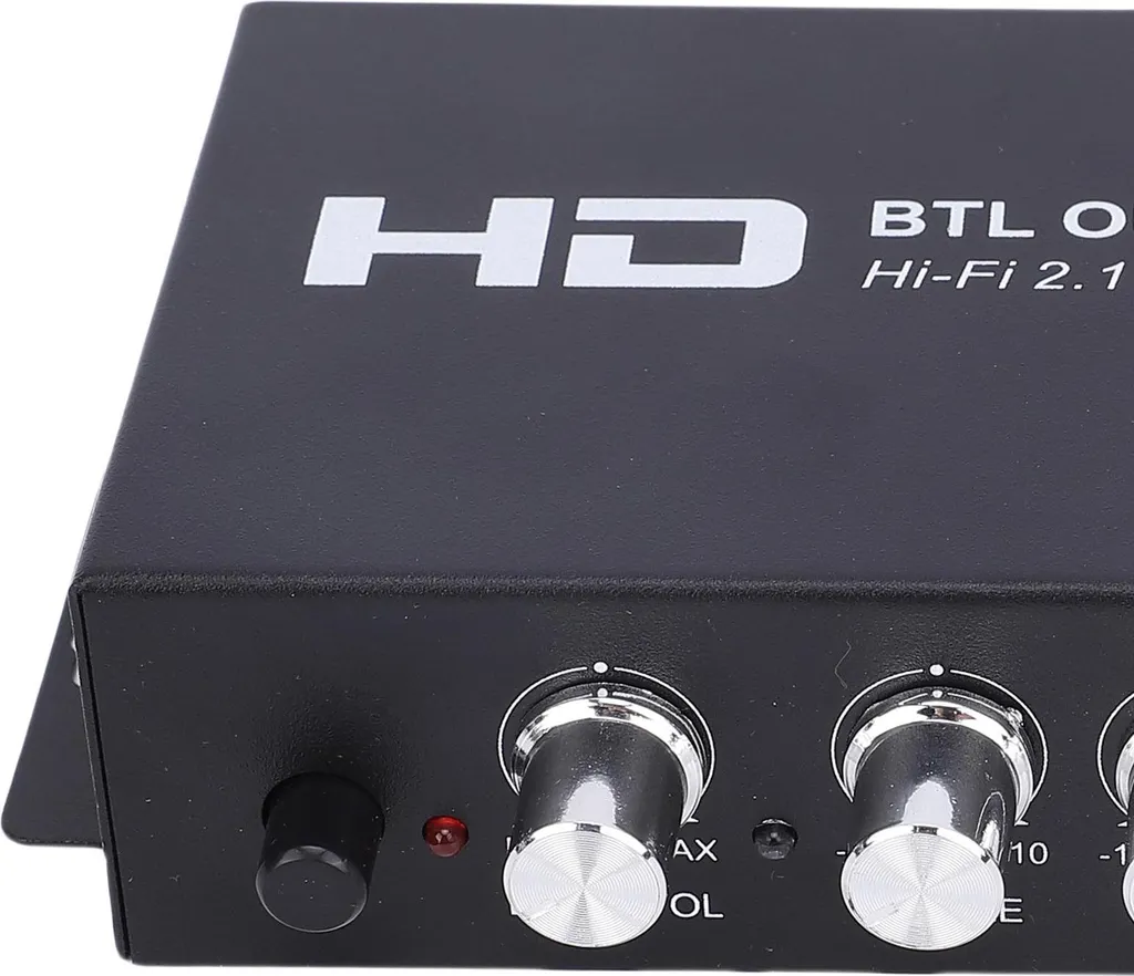 Ampli Stéréo pour Ordinateur et Maison avec Entrée Audio Multimédia - 3