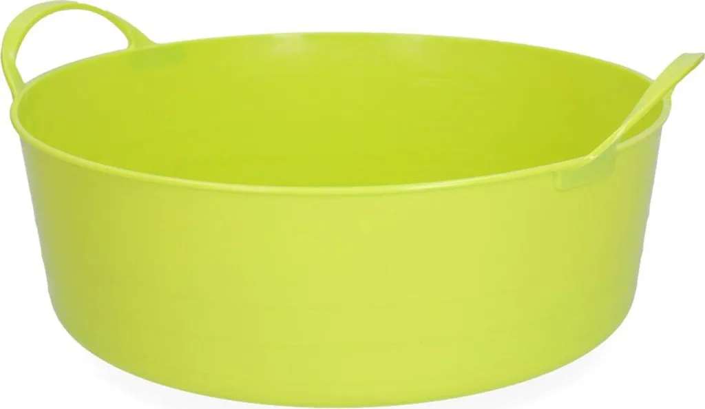 Secchio Flessibile V-Trug 6L Lime - Robusto per Fai da Te e Casa