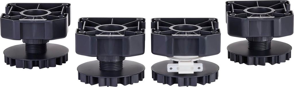 4er Set Sockelfuß 55 mm verstellbar Produktbild 
