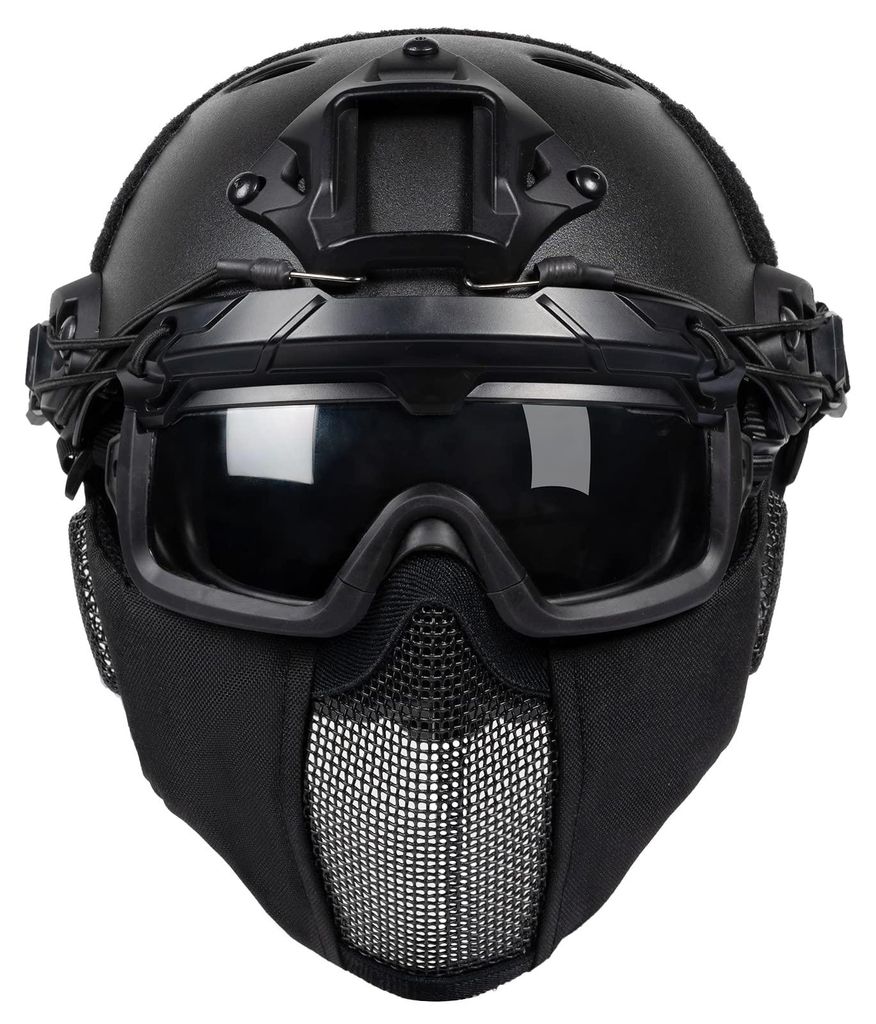 Helma OneTigris pre airsoft, model Mich 2000, s maskou a Obrázok produktu 