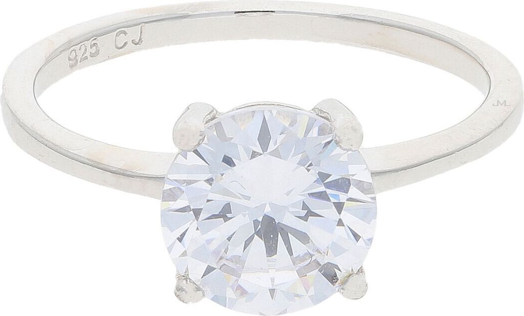 JuwelmaLux Ring Silber 925 mit synth. Zirkonia JL10-07-2898 58