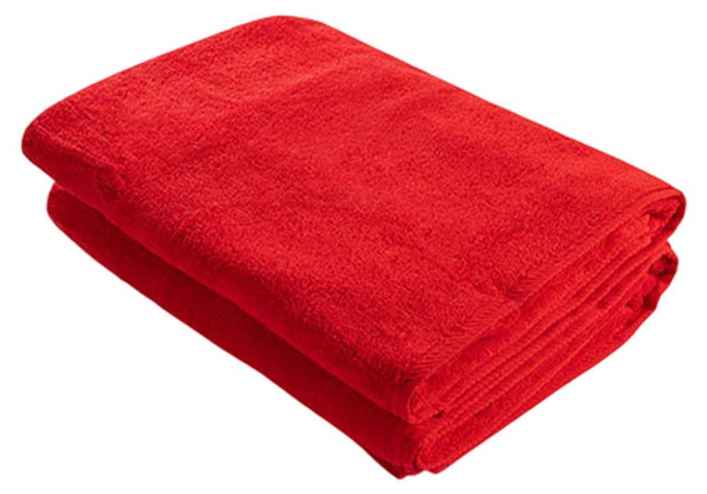 ARTG - Badetuch LT920 (140 cm x 40 cm) (Feuerrot)
