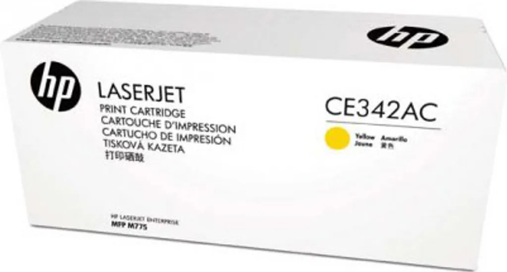 Toner jaune HP CE342A pour imprimante de bureau LaserJet M775 M775dn