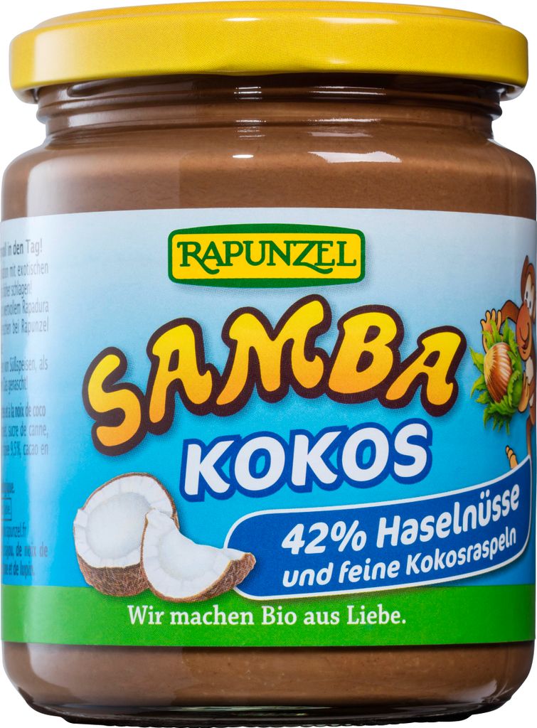 Samba - Crema di cocco e cioccolato 250g Immagine del prodotto 