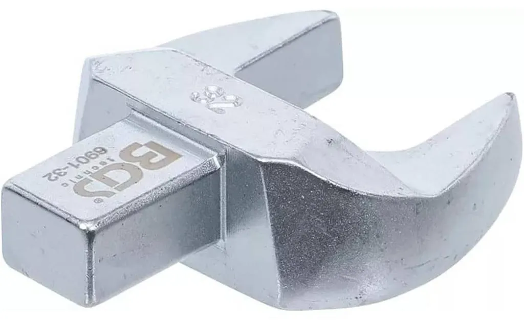 Clé plate 14mm solide pour clé dynamométrique - Acier 14x18