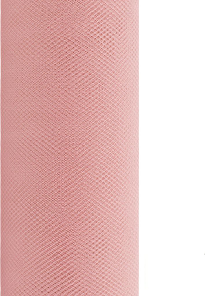 9m Rolle Tüll 30cm, Farbauswahl:altrosa 158 Produktbild 