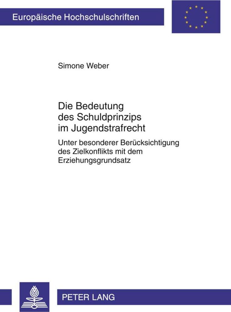Die Bedeutung des Schuldprinzips im Jugendstrafrecht