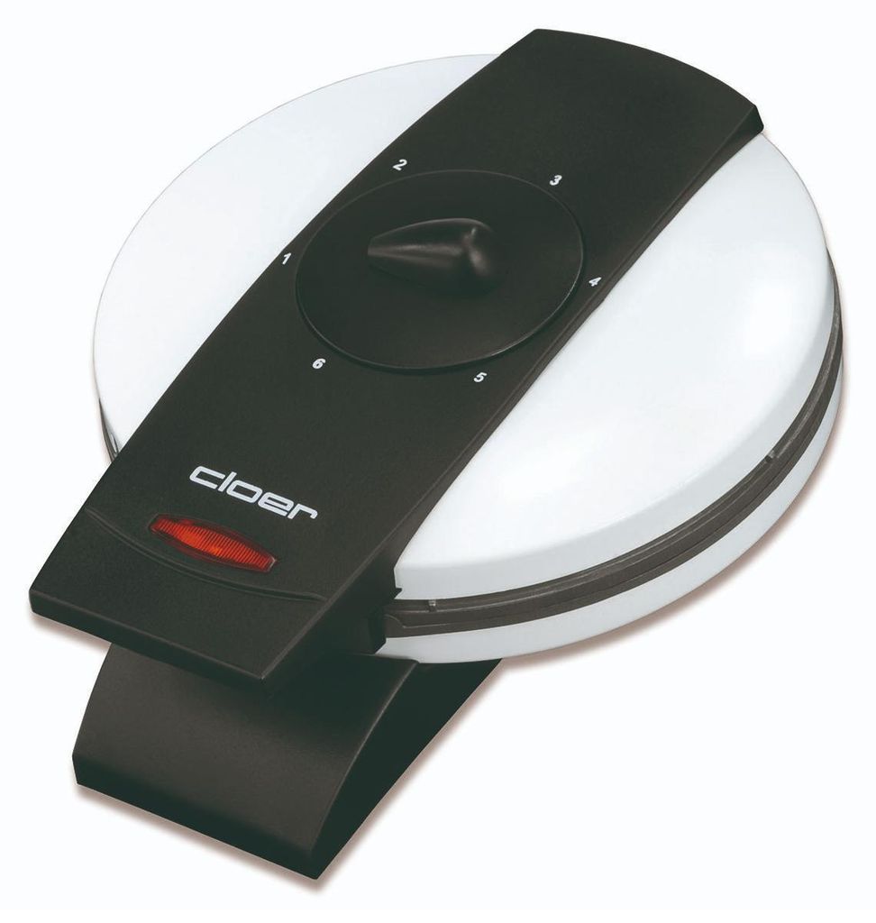 Cloer Waffle Iron 1621, 5 vafle/vaflí, Srdce (tvar), Černá, Obrázek produktu 