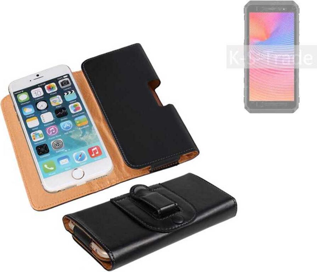 K-S-Trade Schützhülle Handyhülle kompatibel mit Ulefone Power Armor X11 Pro Holster Gürtel Tasche Schutzhülle Handy-Tasche Smartphone Case