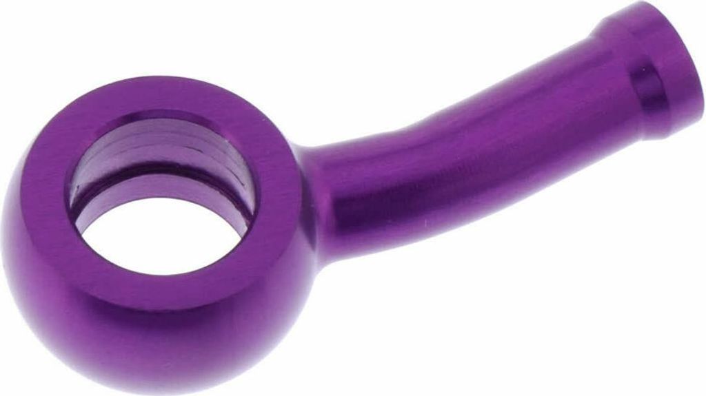 STAHLFLEX TYP020 Ringanschluss lila 10mm 20