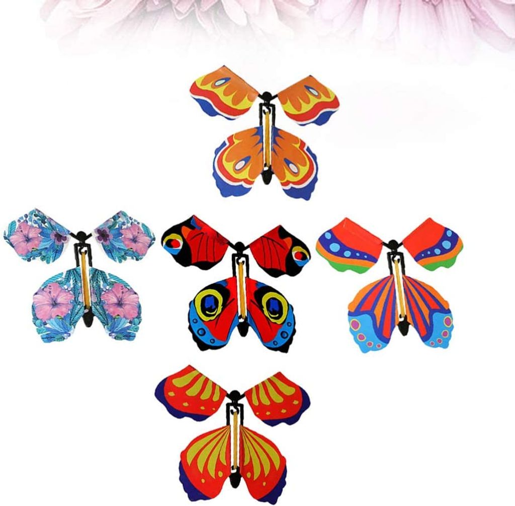 8 x magisches Schmetterlingsspielzeug