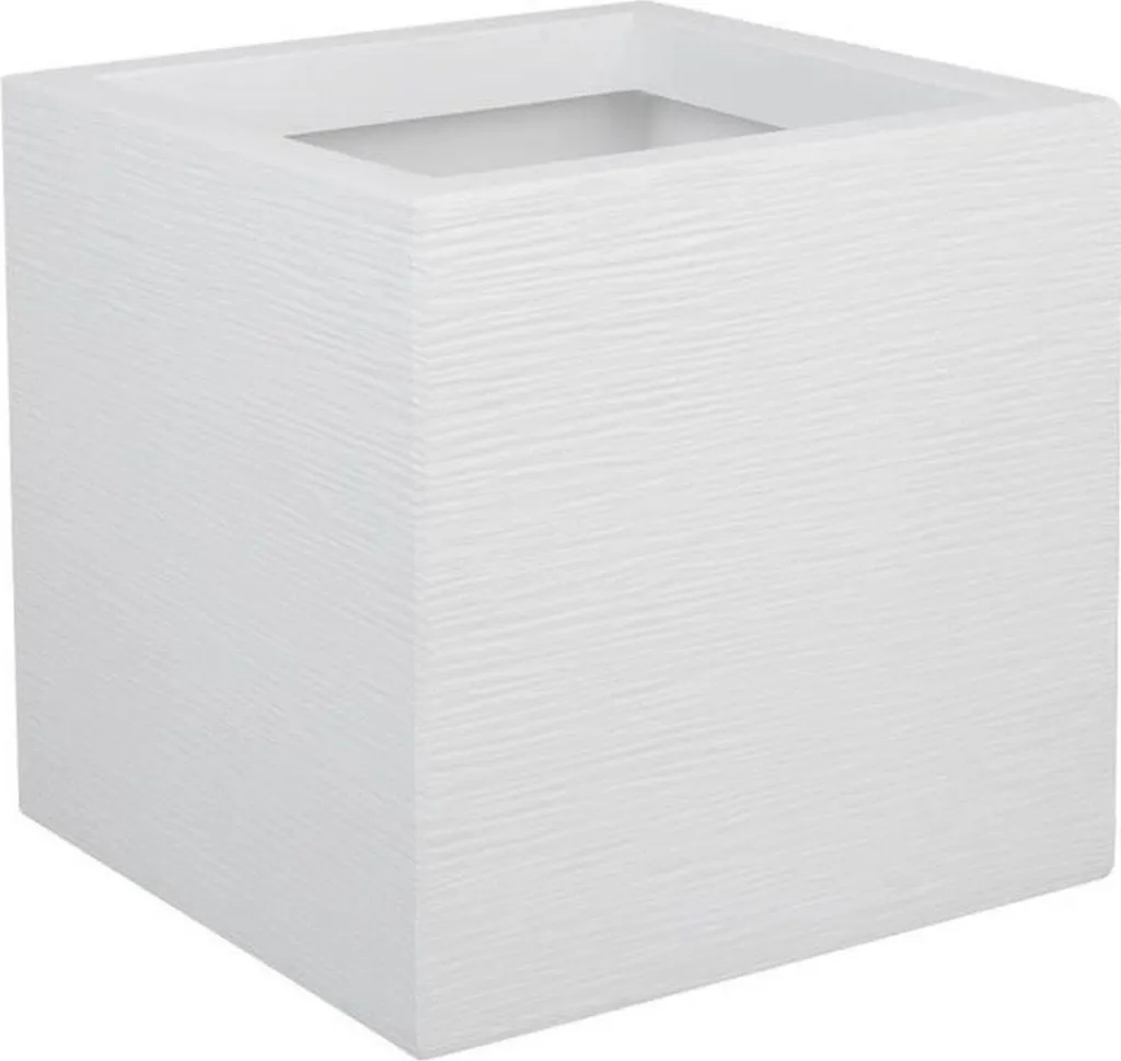 Jardinière Graphite Up 21L rectangulaire - Jardinière design résine