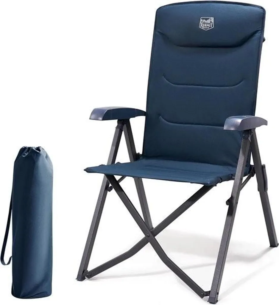 Mobilier de camping pliable dossier inclinable pour détente en extérieur