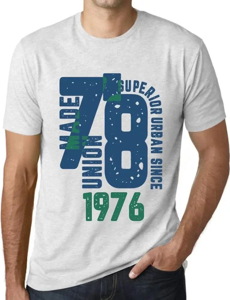 Herren Grafik T-Shirt Überlegener urbaner Stil seit 1976 – Superior Urban Style Since 1976 – Geschenk 48. Geburtstag Jahrestag 48 Jahre Jubil...