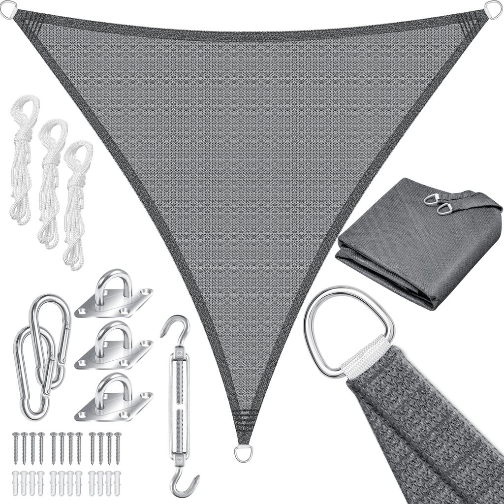 KESSER® Sonnensegel Sonnenschutz Windschutz | HDPE Gewebe | Produktbild 