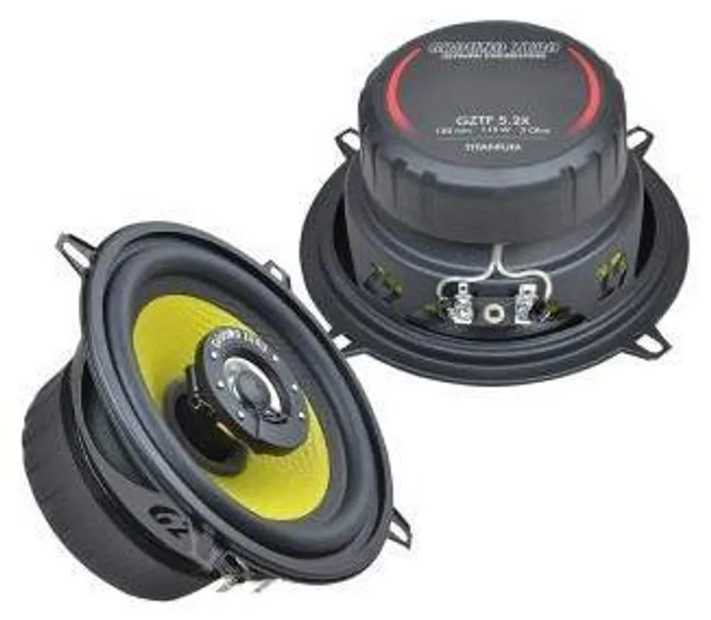 Ground Zero GZTF 4.0X Haut-parleurs Coaxiaux 2 Voies 10 cm Titanium