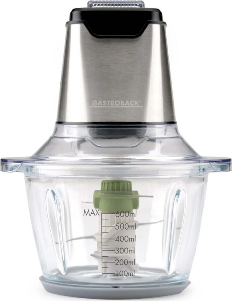 Mini Hachoir Électrique Multi-usage Design Mini Chopper Plus GASTROBACK