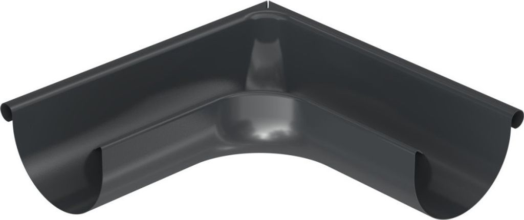BRYZA Vonkajší pozinkovaný rohový žľab Ø 125 mm, Obrázok produktu 