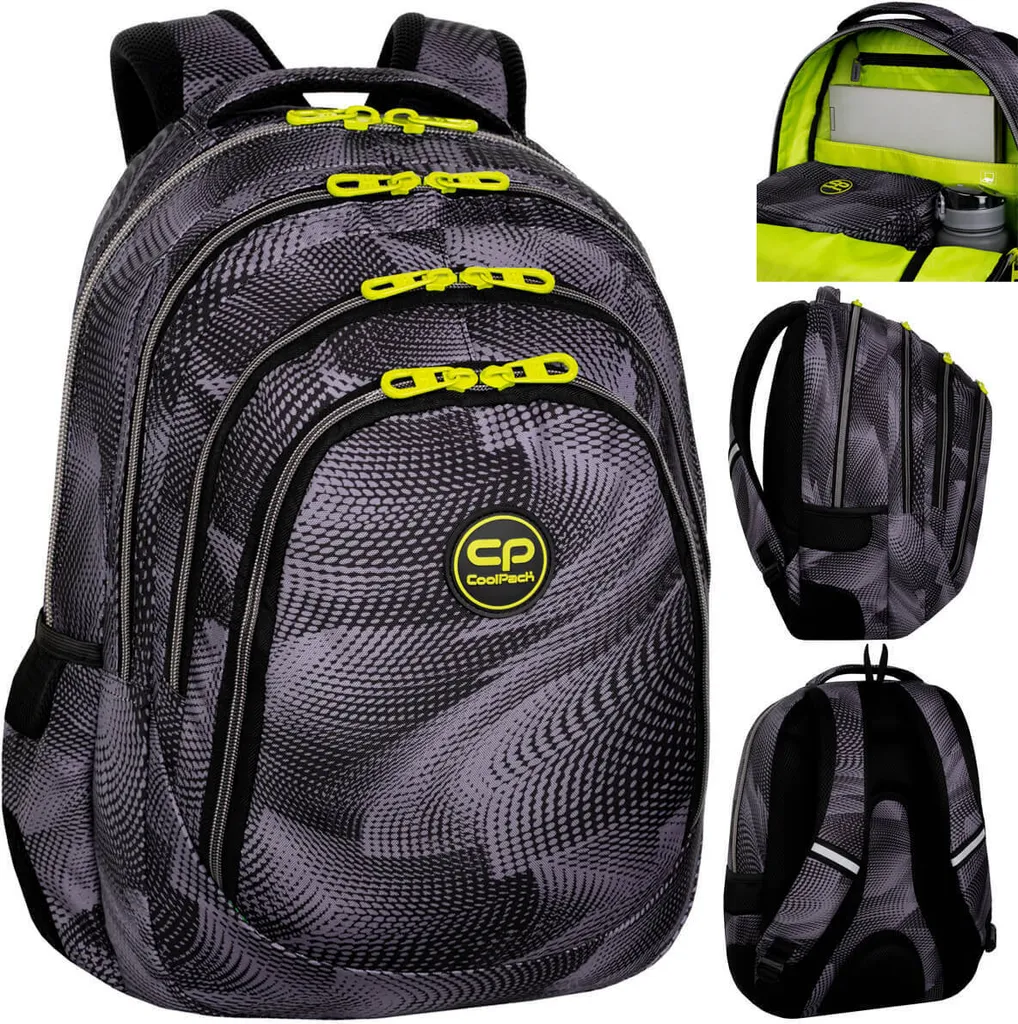 Sac à dos pour jeunes Coolpack Drafter HURRICANE - Grand Volume 28L