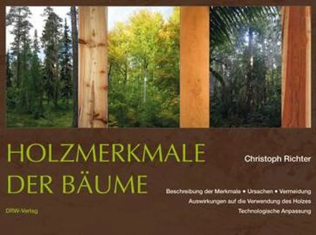 Guide Illustré Holzmerkmale der Bäume : Caractères du Bois Naturel