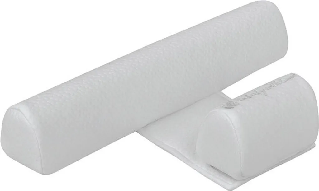 Kikkaboo Positionneur Nouveau-Né en Mousse Viscoélastique Airknit Blanc