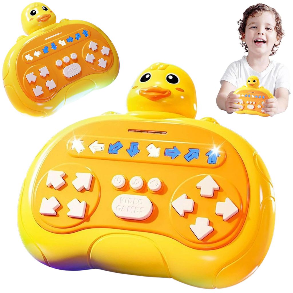 REVENTO POP-IT Fidget - Quick Push Spiel Bubble Sensory Fidget Toy mit Musik Elektronisches Sensorspiel für frühe Entwicklung