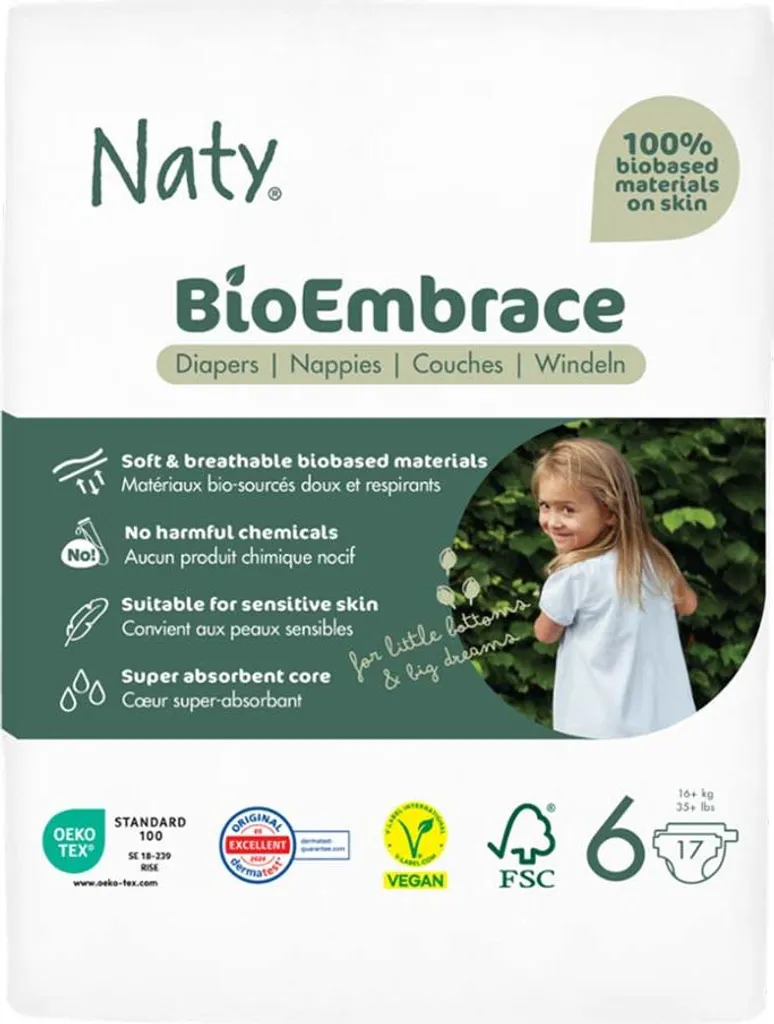 Change bébé taille 6 format familial 102 couches ultra absorbantes 16kg+
