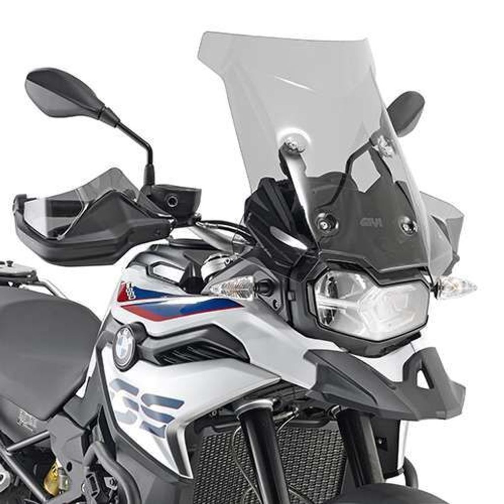 Givi Windschild D5127SG - getönt - 440 x 470 mm - ABE 38743 -für BMW F850GS (18>22) und F750GS (18>22)