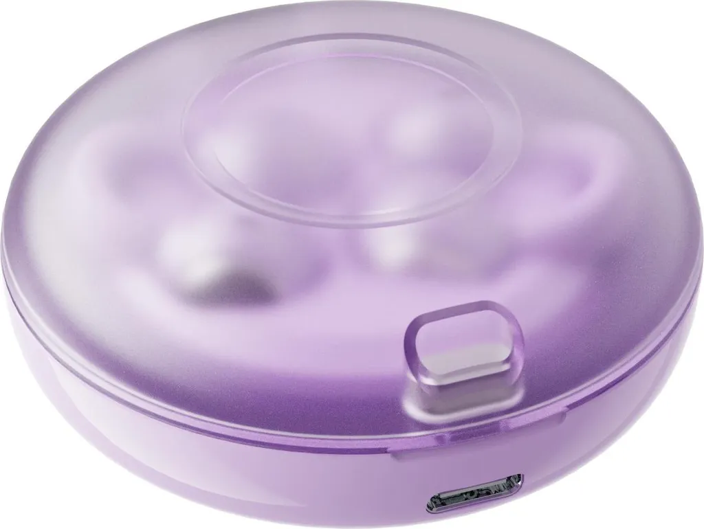 INF Cuffie Sport Open-Ear Viola: Audio HiFi e Libertà Bluetooth 5.3 - 3