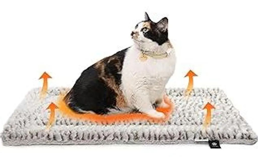 Mora Pets Coperta Autoriscaldante per Gatti e Cani 70x46cm | Morbida