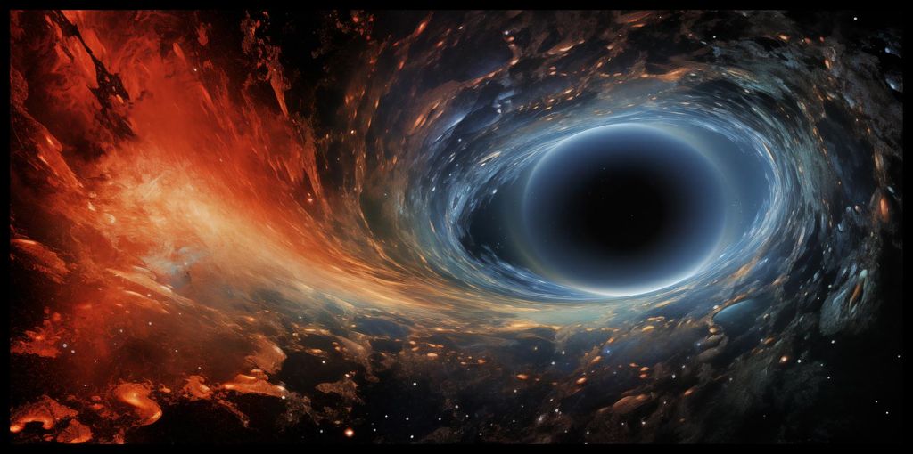 Plakat 91,3x44,5cm Unendlichkeit des Universums