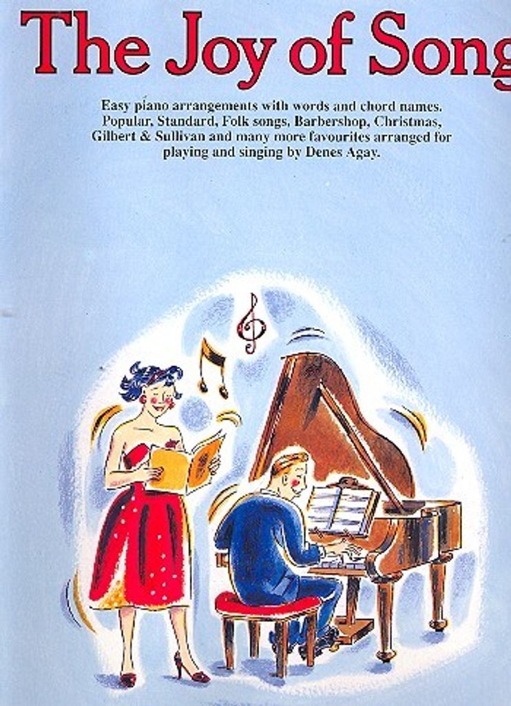 The Joy of Song für Klavier