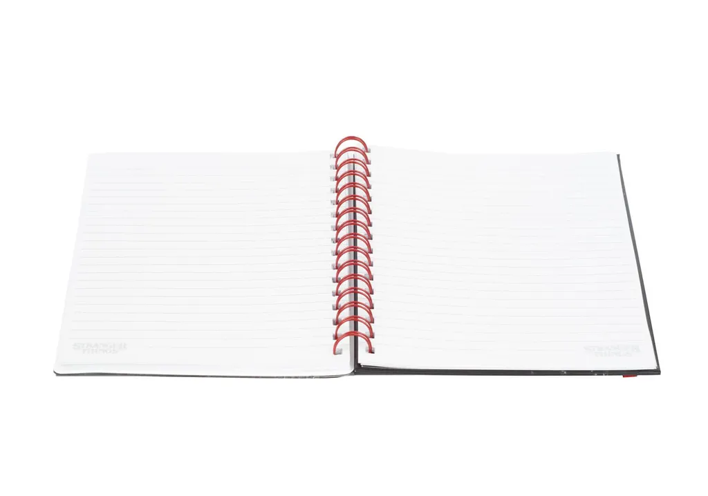 Cahier à spirales Stranger Things A5 avec couverture 3D Mind Flayer noir