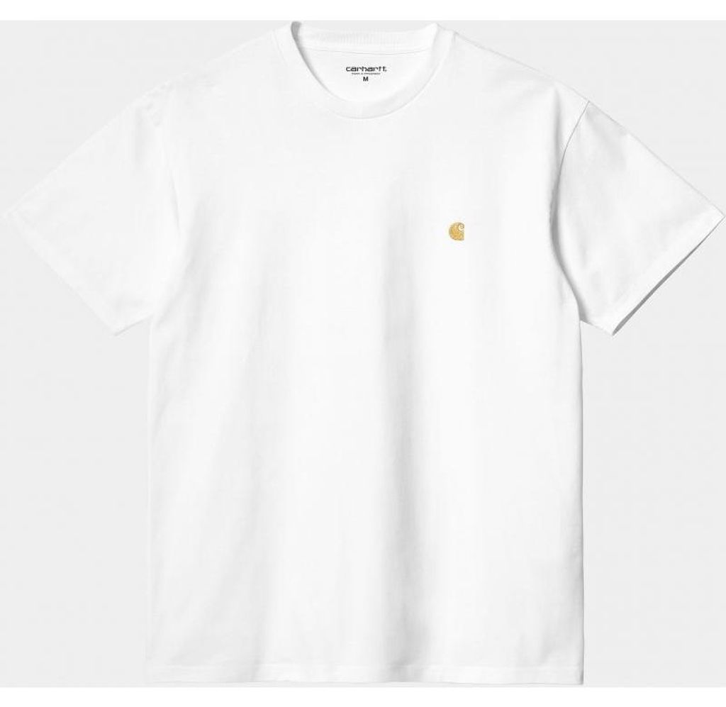 CARHARTT WIP Chase T-Shirt (kurzärmelig) – weiß – XXL