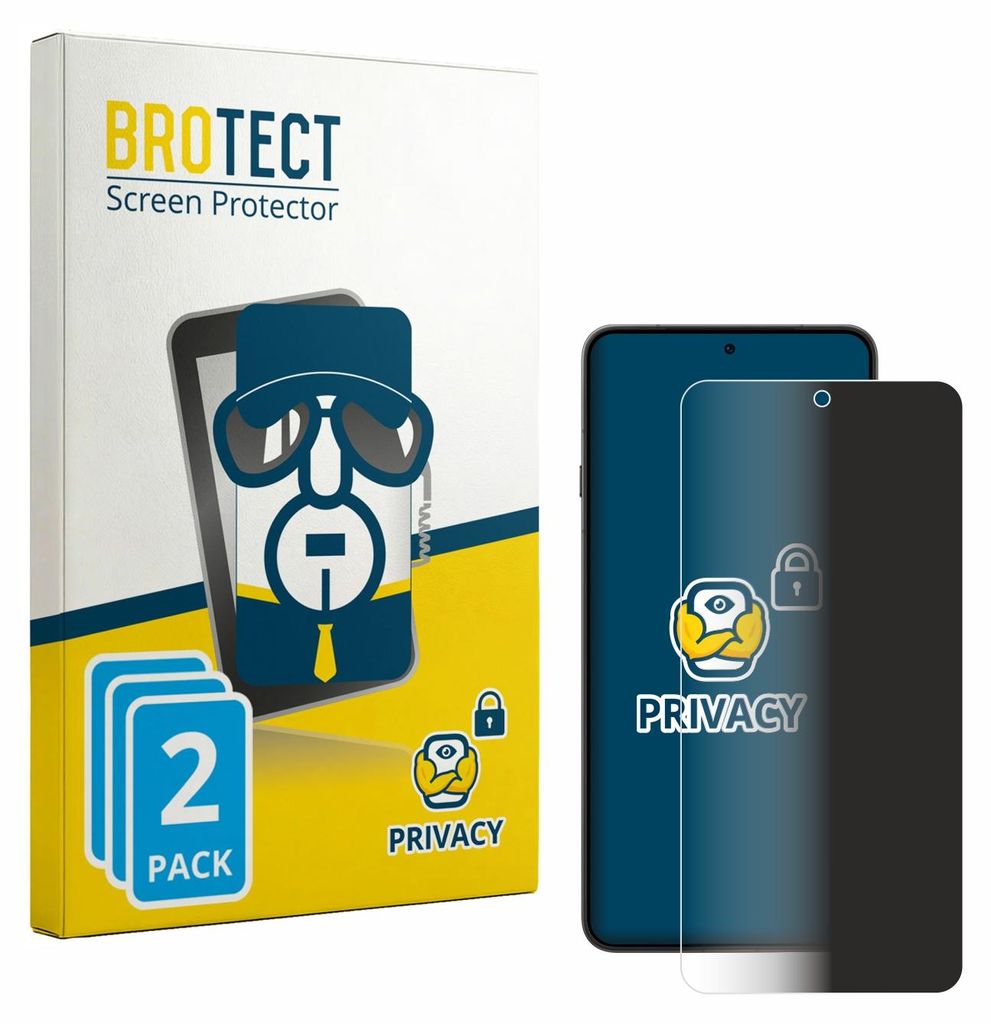 2x BROTECT Sichtschutzfolie für Oppo Find X9 Ultra Anti-Spy Privacy Sichtschutz Blickschutz Folie Blaulicht-Schutz