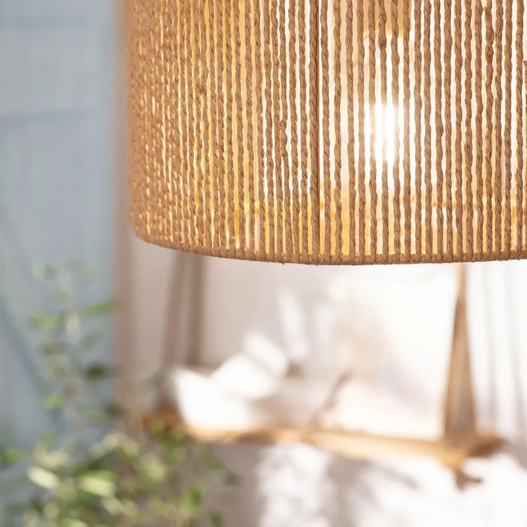 Lustre Suspension Boho 25cm Marron - Éclairage de Plafond Toolight - 3