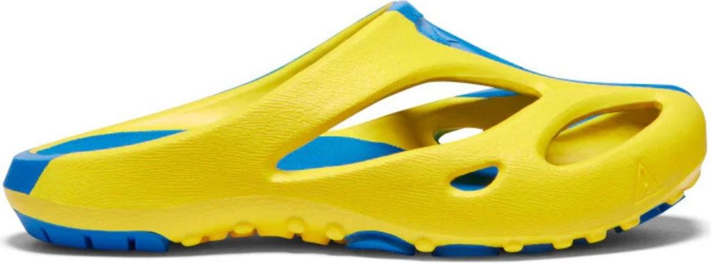 Keen Shanti Arts Damen-Sport-Flip-Flops, gelb-blau, aus Schaumstoff, Größe 39,5
