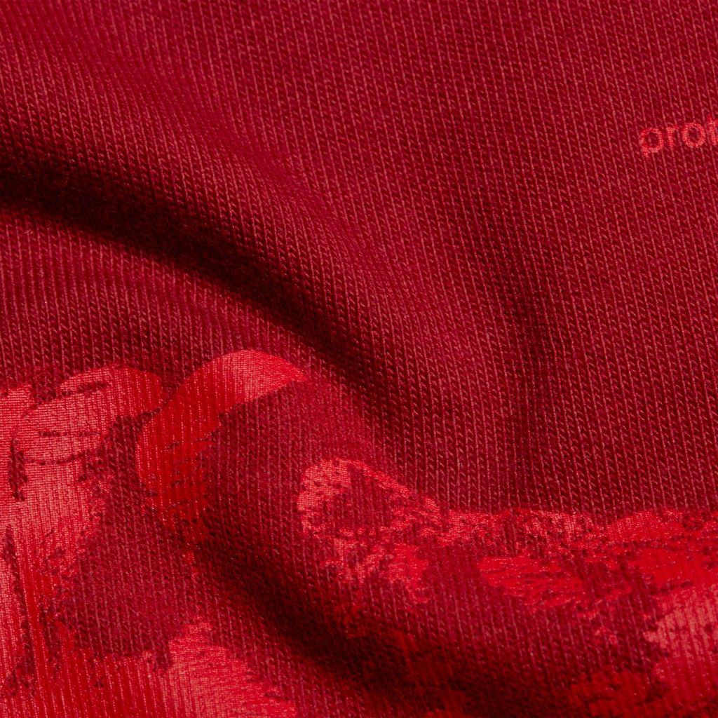 Mammut Base T-Shirt Men Hand - lässiges Organic-Baumwolle T-Shirt für Alltag und Klettern, Farbe:dark mammut red, Größe:M
