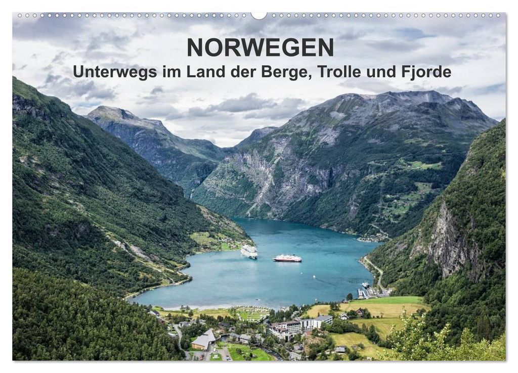 Norwegen - Unterwegs im Land der Berge, Trolle und Fjorde (Wandkalender 2027 DIN A2 quer), CALVENDO Monatskalender