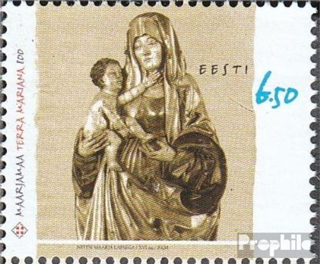 Briefmarken Estland 2001 Mi 411 (kompl.Ausg.) postfrisch Marienland