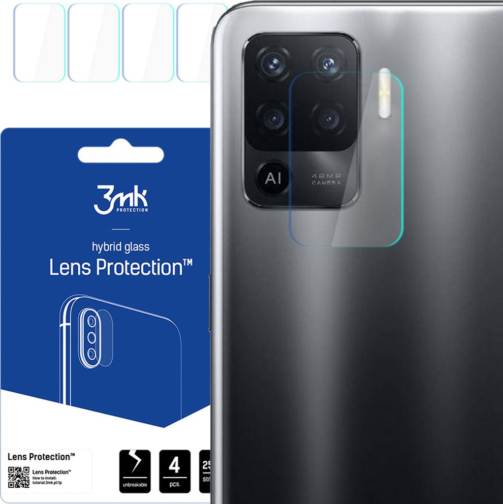 3MK Lens Protection, Oppo Reno 5 Lite, 1 szt. Zdjęcie produktu 