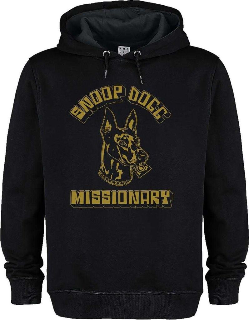 Amplified - "Missionary" Kapuzenpullover für Herren/Damen Uni GD4277 (XL) (Schwarz)