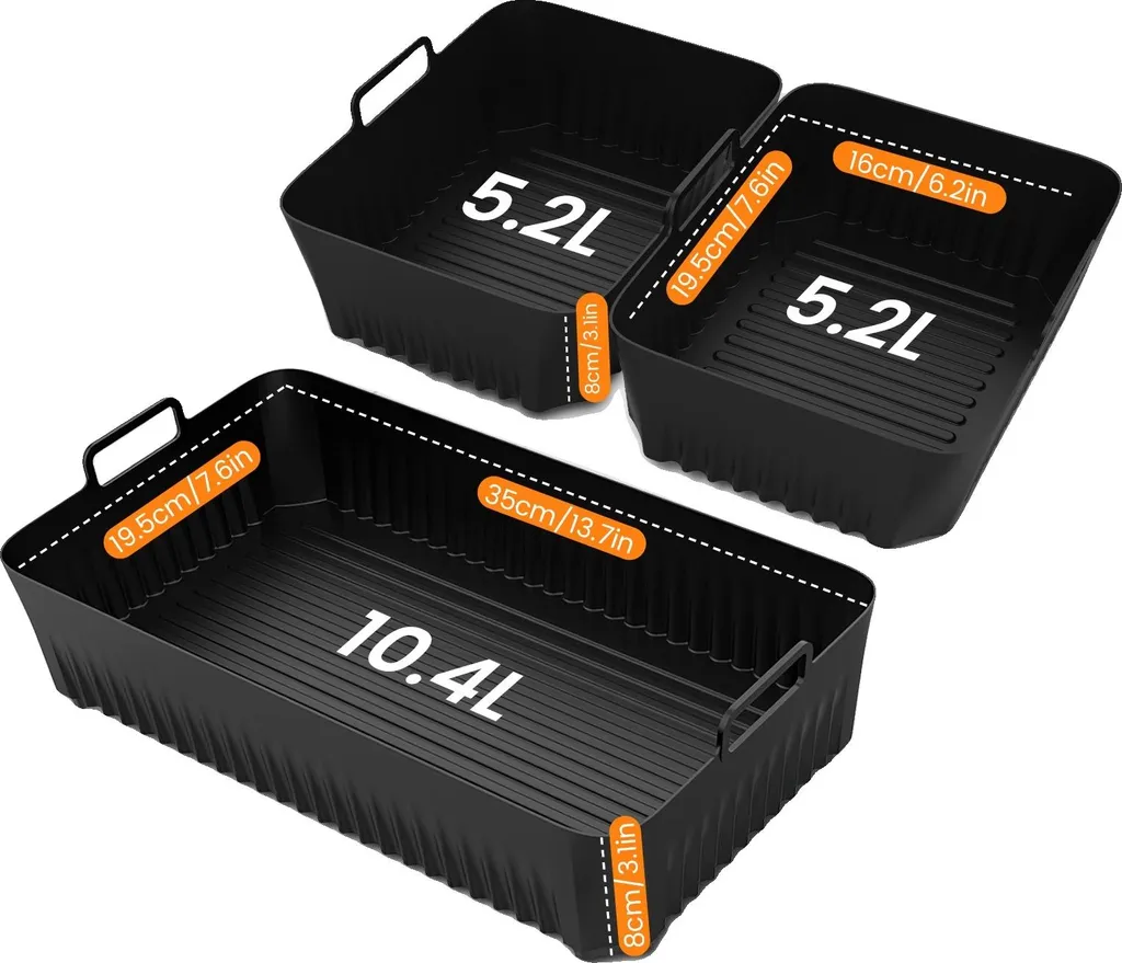 Vassoi Riutilizzabili in Silicone per Ninja: Scelta Eco-Friendly