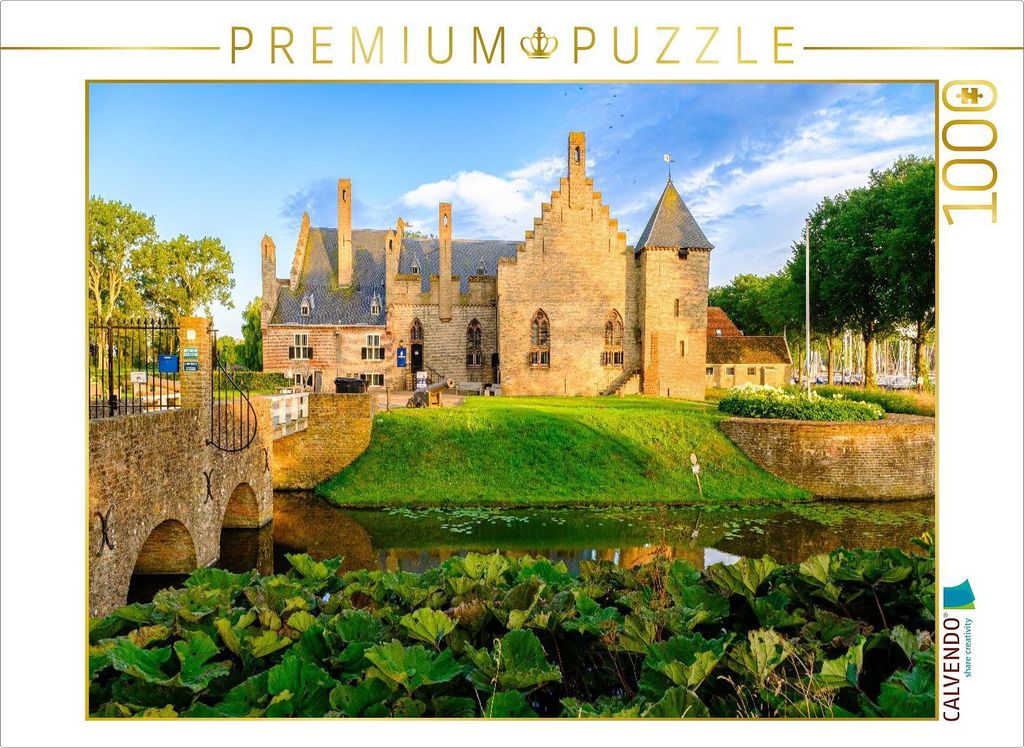 CALVENDO Puzzle Burg Radboud | 1000 Teile Lege-Größe 64x48cm Foto-Puzzle für glückliche Stunden