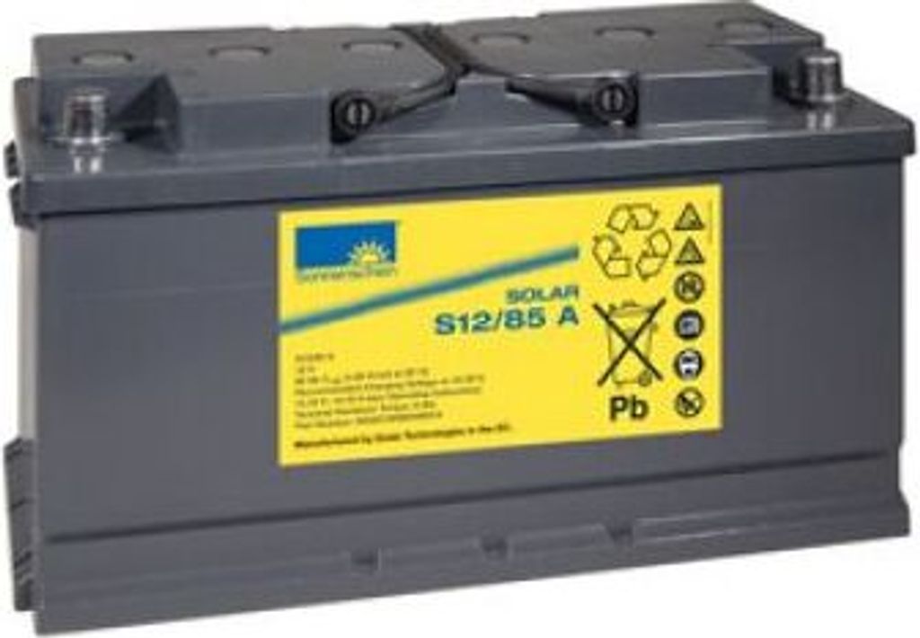 Exide Sonnenschein Solar S12/85 A Blei-Gel Batterie 12V Produktbild 